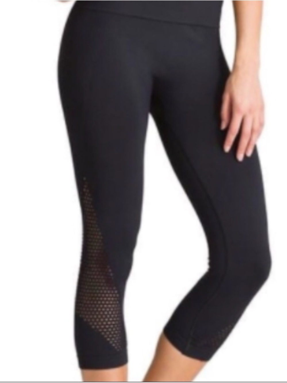 Women’s Black Performance Capri Leggings NWT Athleta
